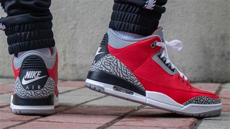 The Air Jordan 3 "Red Cement" Is This Weekend's Hottest Release | The ...