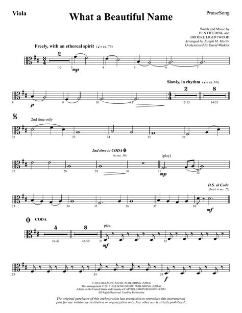 What A Beautiful Name Drum Sheet Music