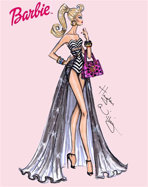 Hayden Williams Fashion Illustrations: Happy Birthday Barbie!!