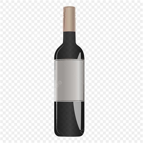 Black Wine Bottle Vector PNG Images, Wine Bottle, Wine, Bottle, Glass ...