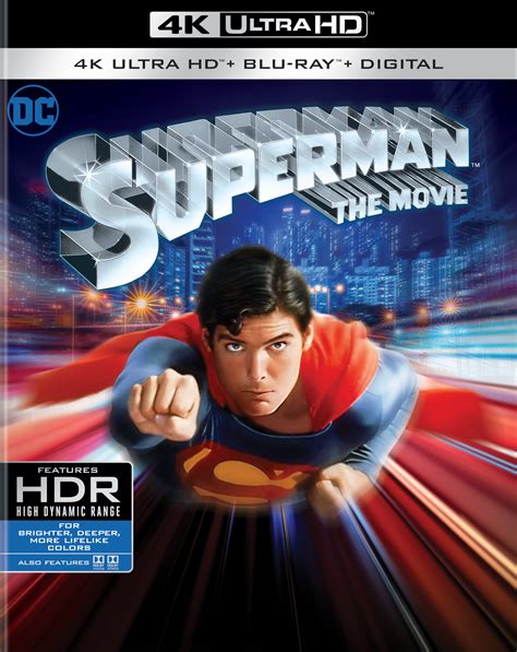 Superman: The Movie 4K (1978) Ultra HD Blu-ray