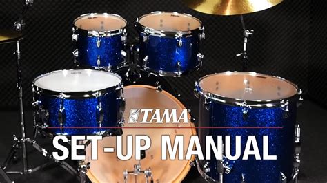 TAMA Drum Setup Manual - YouTube