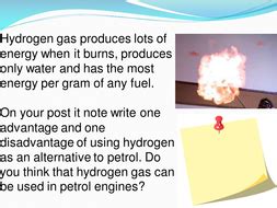 Alternatives to fossil fuels GCSE - includes combustion, balancing equations, 6 mark exam ...