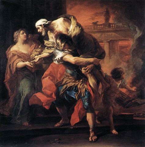 ghost in the machine - Today’s Classic: Aeneas carrying his father...