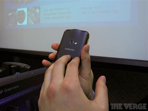 Samsung Galaxy Beam hands-on pictures and video - The Verge