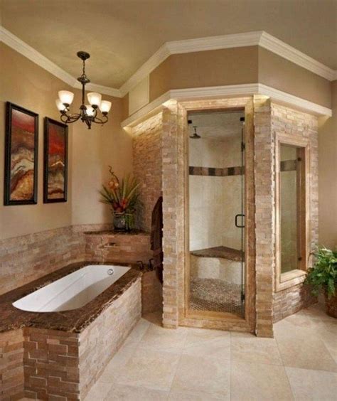 Nice 52 Comfy Bathroom Designs Ideas With Addition Of Stone. More at ...