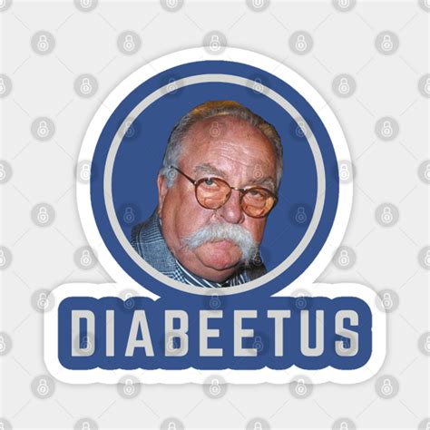 Diabeetus - Wilford Brimley - Diabeetus - Magnet | TeePublic