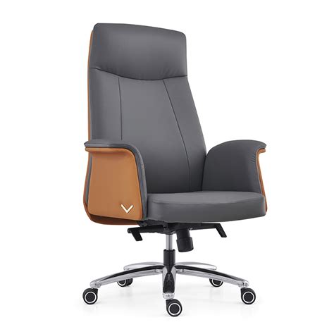 China Adjustable Executive Office Chair, Modern High Back Computer Desk Chair with Leather ...