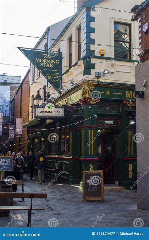 The Entrance To the Morning Star Pub in Belfast Northern Ireland ...