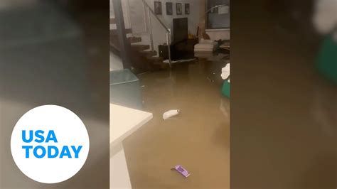 Heavy Rainfall Causes Flooding In New Dallas Apartment Unit | USA TODAY