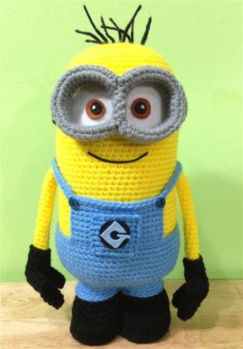 Minions! Free Patterns to Crochet | Minion crochet patterns, Minion crochet, Minion pattern