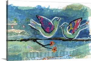 Happy Go Lucky - Birds Wall Art, Canvas Prints, Framed Prints, Wall Peels | Great Big Canvas