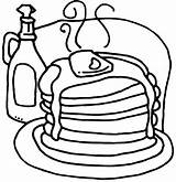 Pancake Coloring Pages At GetColoringscom  Free Printable Colorings sketch template