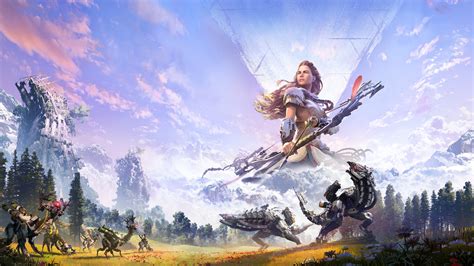 Horizon Zero Dawn Wallpaper 4K, PC Games, PlayStation 4, Aloy