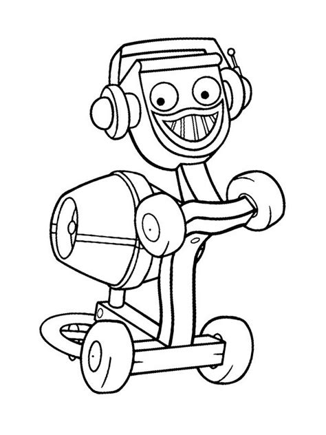 Bob The Builder Dizzy Coloring Pages Coloring Pages