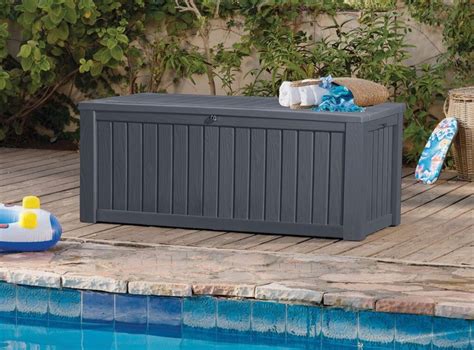 KETER ROCKWOOD STORAGE 570L BOX GREY