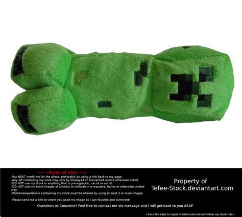 Minecraft Creeper Toy Stock2 by Tefee-Stock on DeviantArt