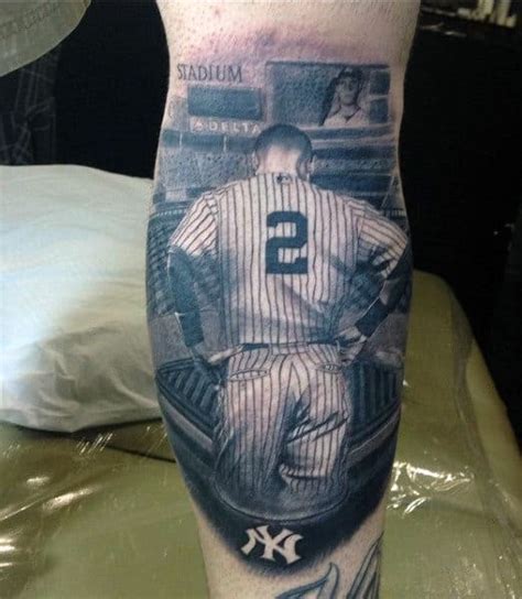 40 Baseball Tattoos For Men - A Grand Slam Of Manly Ideas