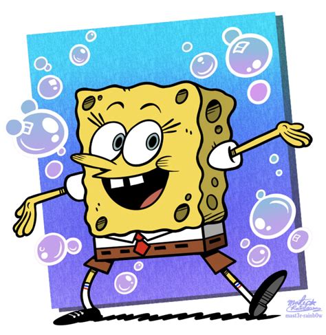 Spongebob Squarepants in 'The Loud House' Style by MAST3R-RAINB0W on ...