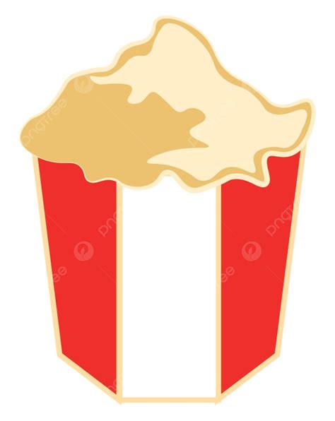 Color Full Vector Hd Images, A Tub Full Of Popcorn Vector Or Color Illustration, Or, Pop, Full ...