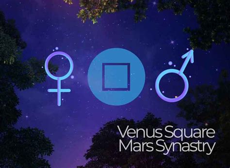 Venus Square Mars Synastry - Display of Extreme Physical Attraction