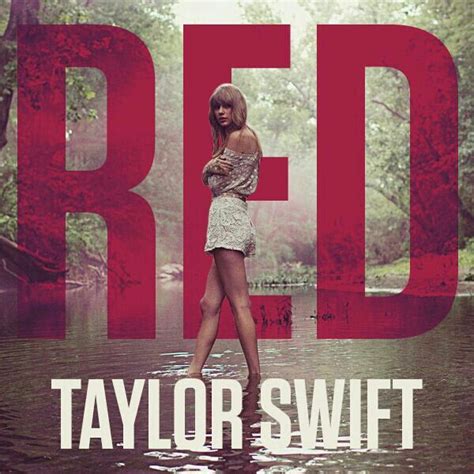 Taylor Swift red single song cover | Taylor swift red songs, Taylor ...