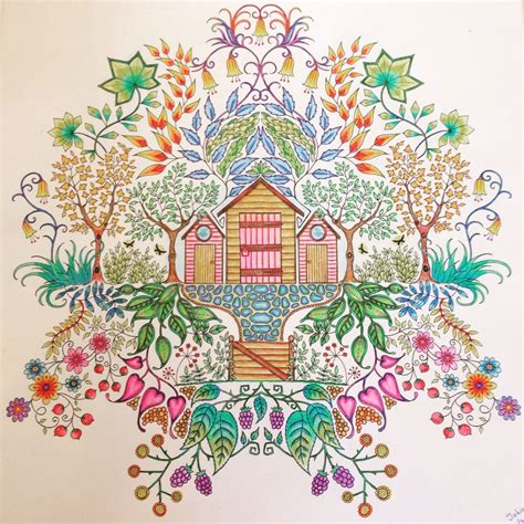 Secret Garden, colouring book by Johanna Basford. Art. Hobby. | Secret garden coloring book ...