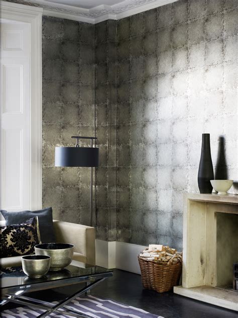 Living room wallpaper ideas - Contemporary - Living Room - Sussex - by ...