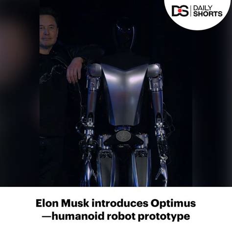 Elon Musk introduces Optimus—humanoid robot prototype | Optimus, Elon ...