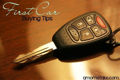 Buying Your First Car Tips - A Mom's Take