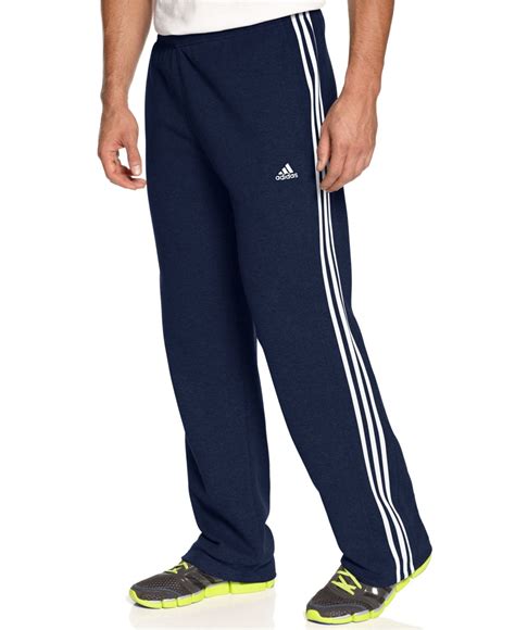 Lyst - Adidas 3 Stripe Track Pants in Blue for Men