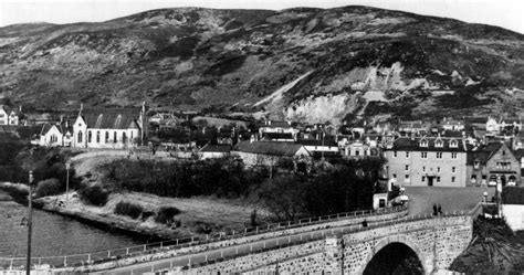 Tour Scotland: Old Photograph The Bridge Helmsdale Scotland