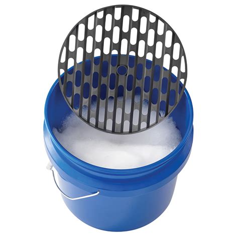 Auto Drive 4 Gallon Car Plastic Wash Bucket with Grit Screen and Carry Handle - Walmart.com