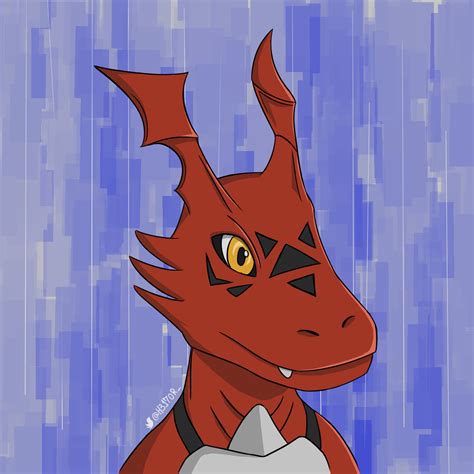 ArtStation - Guilmon Fan Art