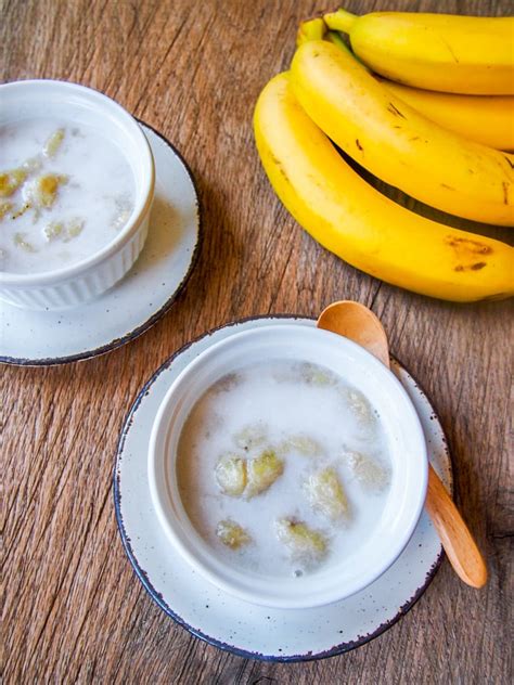 Easy Thai Banana in Coconut Milk By OhMyVeggies.com