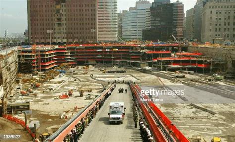 Members of the New York Fire and Police Department salute as a... News Photo - Getty Images