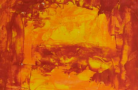 Photo of Orange Abstract Painting · Free Stock Photo