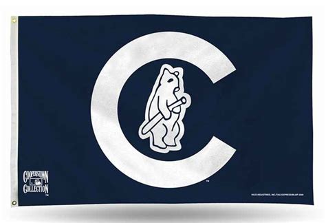 Chicago Cubs 1914 Logo Flag by Rico