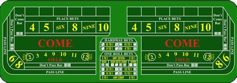 Craps Table Layout by VisualTruths on DeviantArt