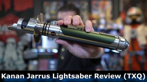 Star Wars Kanan Jarrus Lightsaber Review ( TXQ, CCSabers ) - YouTube