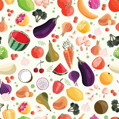 Fruit And Vegetables Wallpaper