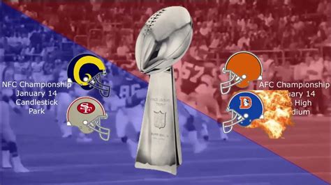 1989 NFL Playoffs / Postemporada 1989 NFL - YouTube