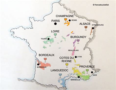 Best Wine Regions in France – Map & Wine Tours | France Bucket List