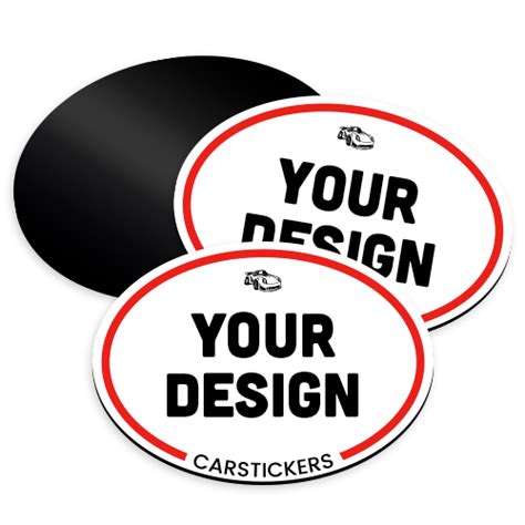 Affordable Quality Custom Oval Magnets - Free Shipping