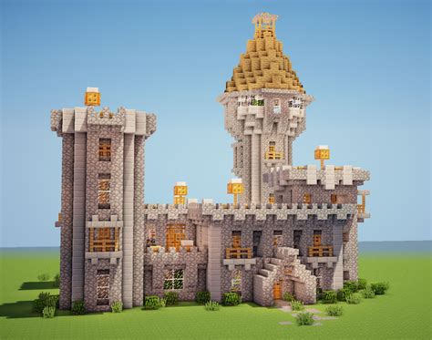 Minecraft Castle by Trinapple on DeviantArt