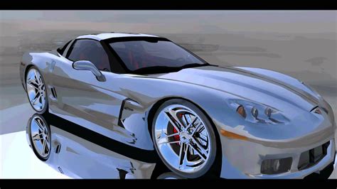 C6 Z06 Silver Corvette - YouTube