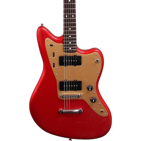 Squier Deluxe Jazzmaster ST Candy Apple Red | Abbey Road Music