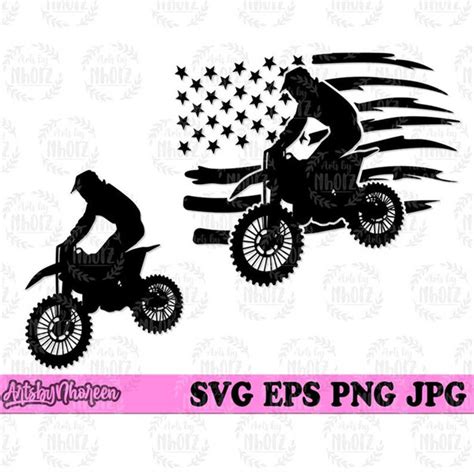 Motorcross svg, Motorcross Clipart, Motorcross Cutfile. Moto - Inspire ...