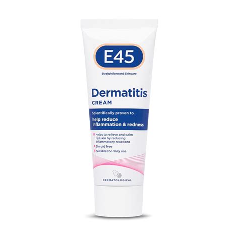 Buy E45 Dermatitis Cream 50 ml – E45 Cream to Treat Symptoms of Dermatitis – Dry, Itchy, Flaky ...