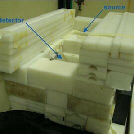 The neutron moderator made from polyethylene blocks. | Download Scientific Diagram